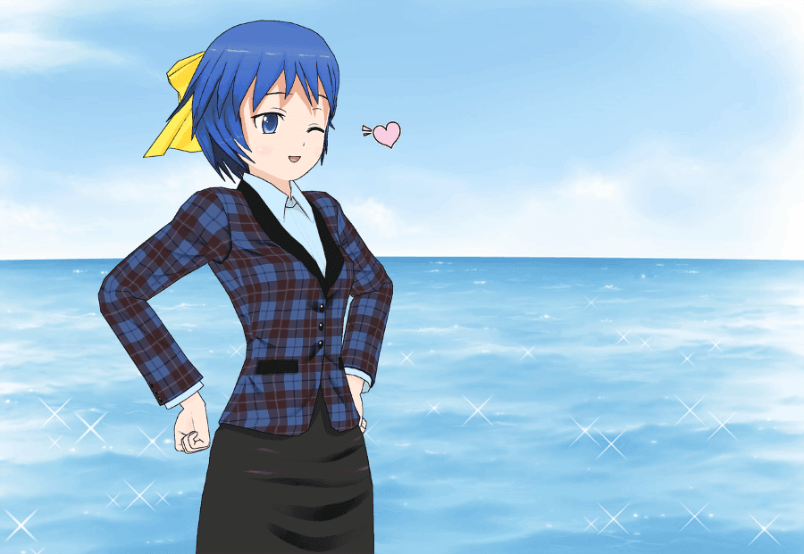 Anime girl.