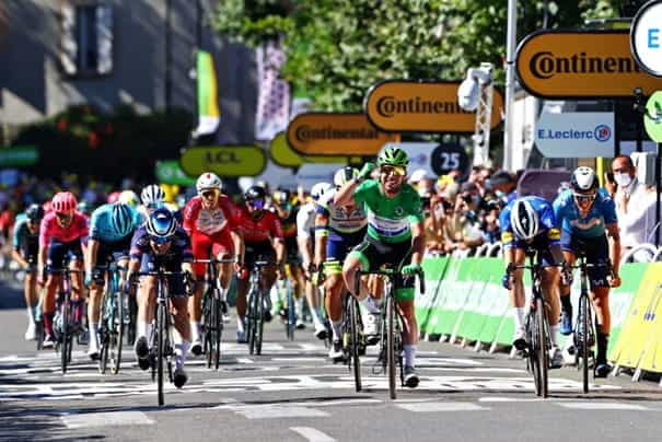 The Tour de France cycling race.